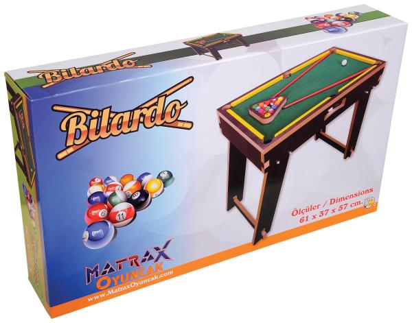 Ahşap Bilardo Oyunu