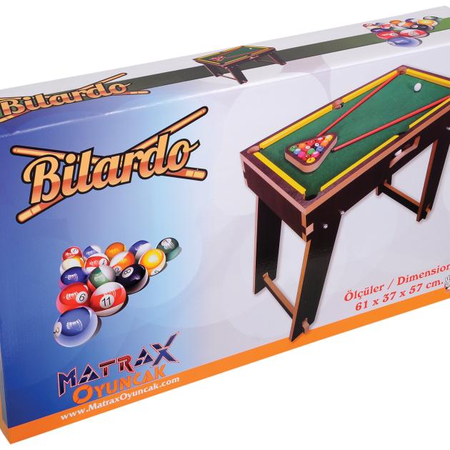 Ahşap Bilardo Oyunu